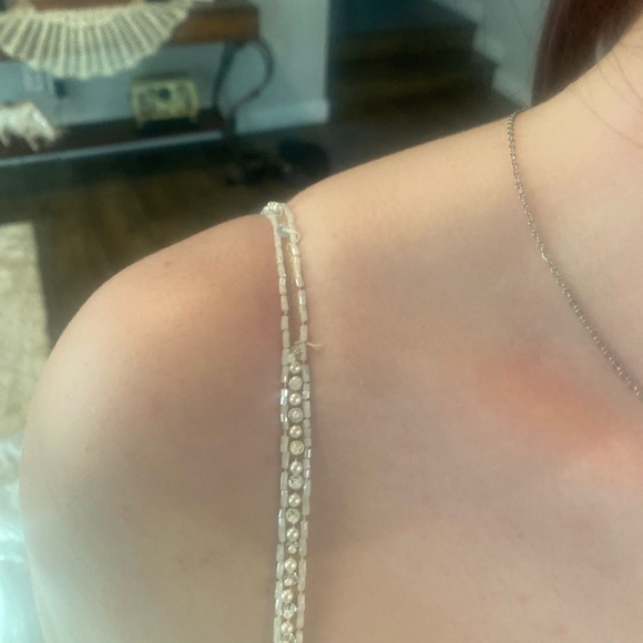 Martina Liana Lace Wedding Dress in Cream - Picture 10 of 10